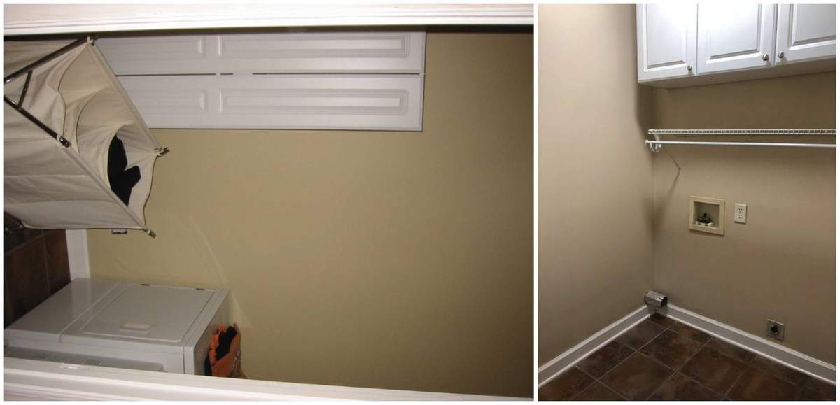 Before and after: Pine Ranch Laundry